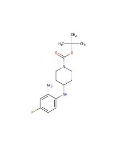 Astatech TERT-BUTYL 4-(2-AMINO-4-FLUOROPHENYLAMINO)PIPERIDINE-1-CARBOXYLATE, 95.00% Purity, 0.25G